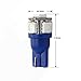 Partsam Fit for Cab Roof Running Light lamp package 5-5050-SMD LED T10 bulb 5PC set Blue