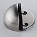 KES Stainless Steel Safety Door Stop Metal Door Holder Doorstop Contemporary Style Heavy Duty Brushed Finish 5 Pack, HDS201-2-P5