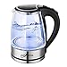 happybeefalo Electric Kettle Glass Kettle Water Pot Boiler Big Kettle Auto-Shut-Off 1800W 1800ml 220V