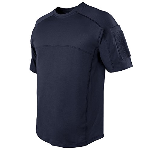 Condor Men's Trident Battle Top Shirt (Large, Navy)