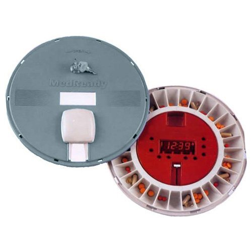 MedReady P1600 Medication Dispenser with Flashing Light and Lower Frequency Alarm