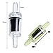 Patelai 15 Pieces Air Pump Check Valves One Way Check Valve Device for Fish Tank Aquarium Using (Black)