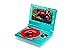 Lexibook Marvel Spider-Man Portable DVD Player, 7” LCD rotatable screen, Parental control function, stereo speakers (2x1W), Blue/red, DVDP5SP