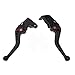 Ride IT Shorty Brake Clutch Handle Levers Fit for YZF R1 2009 2010 2011 2012 2013 2014(not for 2015-2020 Model)-Black
