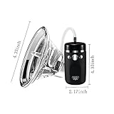 Female Vagina Sucking Vibrator, Lnabni Silicone Waterproof Rechargeable Vibration Modes Pussy Pump for Clitoris Nipple Anal, Licking Stimulator, G-spot Massager Oral Sex Toys for Woman Masturbation