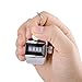MROCO Tally Counter Clickers Hand Clicker Counters 4 Digit Display Mechanical Palm Click Counter Count Clicker Hand Held Counter Clicker for Sport Stadium Coach Casino and Other Event Silver