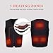 AIPER Heated Vest with 10000mAh Battery Electric Body Warmer Heating Pad for Men and Women Hiking Hunting Motorcycle Riding Golf Camping(2 Sizes Smaller Than US Size)