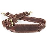 Messenger Bag Strap Replacement - Quality Genuine Cowhide Leather Adjustable Shoulder Strap; for Messenger