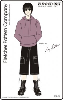 Bummed Out Pattern for 60cm BJD Dolls