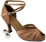 Very Fine Women's Salsa Ballroom Tango Latin Dance Shoes 2713 Bundle - Dance Shoe Heel Protectors 3