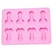 Fun Penis Sharped Silicone Ice Cube Tray Mould Chocolate Candy Jello Mold New