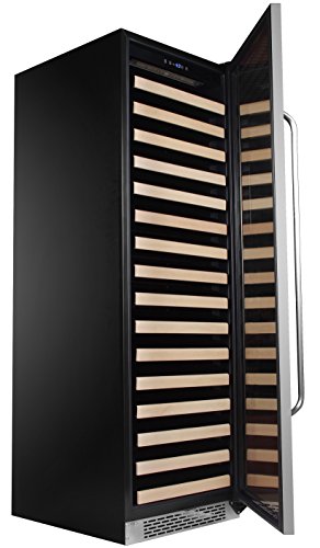Whynter-BWR-1662SD-166-Built-in-or-Freestanding-Stainless-Steel-Compressor-Large-Capacity-Wine-Refrigerator-Rack-for-Open-Bottles-and-LED-Display-One-Size-Black