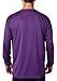 A4 Mens Cooling Performance Long Sleeve Crew, Large, White