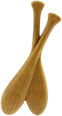 Nautical Canoe Boat Kayak Oar Paddle Figure Collectible Magnet, 4-inch