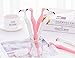 24Pcs Bulk Creative Flamingo Pen Cute Fancy Cool Ink Gel Refill Ballpoint Pens Novelty Animal Rollerball Fine Point Roller Ball Drawing Wring Escolar Decoration Stationery Gift 0.5mm