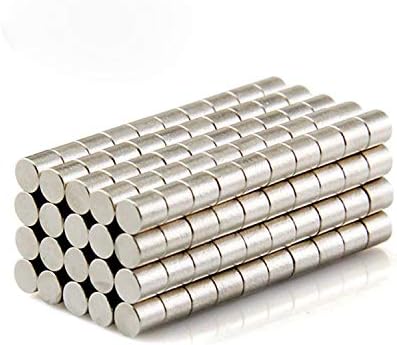 150pcs 3x3mm Refrigerators Magnets DIY Multi-Use for Fridge Door Whiteboard Map Bulletin Boards (3x3mm)