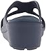 crocs Women's Sanrah Beaded Wedge Sandal, Navy, 9 M US
