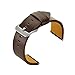 Kartice Bands Compatible with Samsung Gear S3 Classic/Frontier Smartwatch Band 22MM Genuine Leather Bands Replacement Strap Wrist Band (Brown)