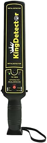 Kingdetector TX-1001D Pinpointer Handhold Metal Detector for Woodworking Portable Security Scanner Wand with Adjustable Sensitivity