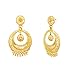Bodha Traditional ndian GoldChandbali Earrings (SJ_758)