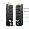 Fanless Stick PC, Intel Atom Z8350 Compute Stick Windows 10 Pro Mini Business PC, 4GB DDR 64GB eMMC Mini PC, 4K HD…