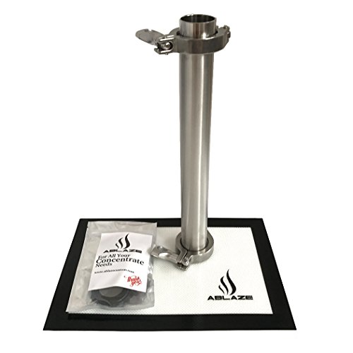 ABLAZE Stainless Steel Open End Vacuum Chamber Tube Kit 90 Gram (No Tripod)