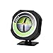 Car Inclinometer,Outdoor Auto Mini Compact Ball Compass Luminous LED Car Compass Angle Slope Meter Balancer Measure Equipment