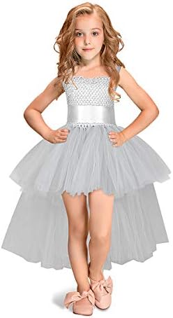 LEEGEEL Handmade Girls Tutu Dresses Girls Tulle Dress for Birthday Party, Photography Prop, Special Occasion