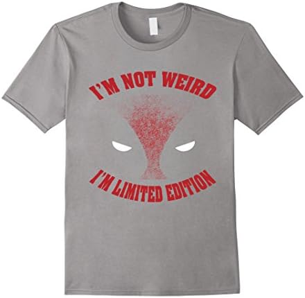 Men's I'm Not Weird I'm Limited Edition Dp T-Shirt Medium Slate