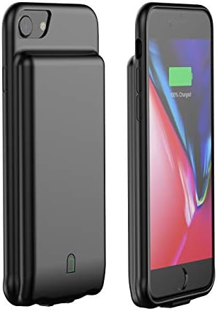 iPhone 6 6s 7 8 Battery Case, 4500mAh Portable Protective Charging Case for iPhone 6 6s 7 8(4.7 inch) Extended Battery Charger Case (Black)