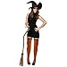 Skeleteen Orange and Black Socks - Over the Knee Orange and Black Costume Accessories Stockings for Men, Women and Kids