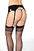 Coquette Women's Darque PVC Garter Belt