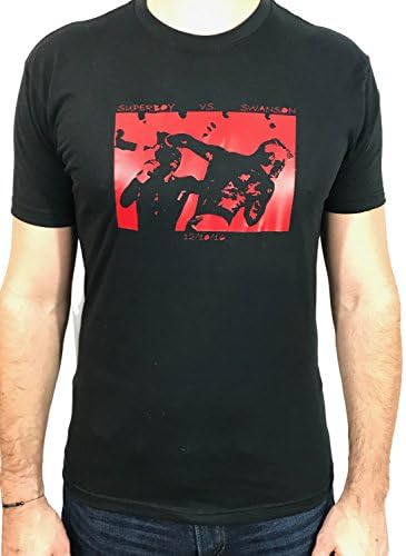 MMA Mixed Martial Arts Fight Fandemonium Men's Superboy/Swanson T-shirt (XL)