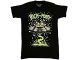 Ripple Junction Rick and Morty Ship Dumping Adult T-Shirt
