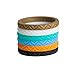 LearnFitFun Silicone Wedding Rings for Women. Thin Stackable Silicon Rubber Engagement Band. by WNDRNG