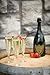 Party Essentials - CHAMPBOX-6 Hard Plastic 1-Piece Champagne Flute, 5-Ounce Capacity, Clear (Case of 60)
