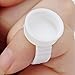 DZT1968 100Pc Microblading Pigment Glue Rings Tattoo Ink Holder For Semi Permanent