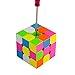 Speed Cube,UROPHYLLA Speed Magic Cube 3x3x3 Stickerless Smooth Cube Tension can be adjusted Super-durable with Vivid Colors includes Game Manual