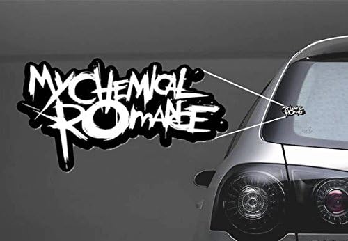2x MY CHEMICAL ROMANCE | Funny Decal/Sticker for outdoor and indoor, notebooks, books, car, doors, wall deco etc. (4" inches)