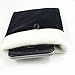 SOSAM Pack of 2 Microfiber Sleeve Pouch Cover CasePouch for iPhone 5 5S /iPhone 6 6plus, Samsung HTC ONE/BlackBerry Z10 Mini Wallet Purse Hand Bag Cloth Coin Cell Phone Bag Mobile Pouch (Black)