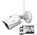 Oco Pro Bullet v2 Wi-Fi 1080p Wireless Security Camera with Micro SD Card Support and Cloud Storage - Weatherproof Outdoor / Indoor 3Mpx IP Surveillance System with Remote Monitoring and Night Vision