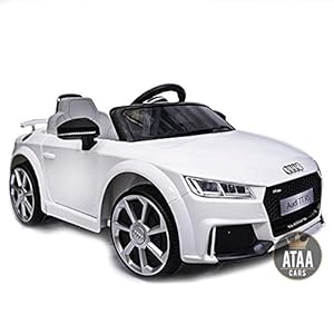 Audi TT RS 12v Licenciado con Mando – Coche eléctrico para niños – Blanco