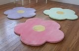 Flower Area Rug for Kids Girls Room, Girls Area Rugs, Girls Room & Baby Nursery Floor Rugs, Kids Room Decorative 25