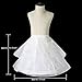 Dresstore Girls Petticoat Flower Girl Crinoline Skirt Wedding Slip White-A