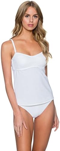 Sunsets Women's Sofia Tankini, White, Large