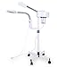 Facial Steamers,Spa Beauty Multi-Function Facial Steamer 5X LED Magnifying Floor Lamp Salon Beauty Skin Care Equipment,5X