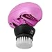 Skull Shaver Body Exfoliating Brush Attachment - Skin-Cleansing Exfoliator - Compatible with Pitbull, Palm & Butterfly Kiss Shavers - Black