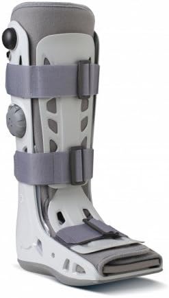 DJO Walker Boot Gray Medium Left or Right Foot Hook and Loop Closure