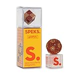 Speks Magnetic Balls - Duotone Goldfish Set of 512 (2.5mm) - Fun Stress Relief Desk Toy for Adults - Mashable Smashable Buildable