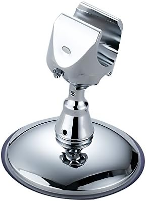 YLMM Professional Adjustable Bathroom Shower Head Stent Handheld Showerhead Bracket Holder with Chromed Vacuum Suction…
